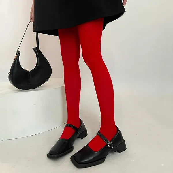 34d3a460393c9609 Women Socks Sexy Tights Long Stockings Candy Color Veet Seamless Pantyhose Fashion Spring Autumn Versatile High Elastic