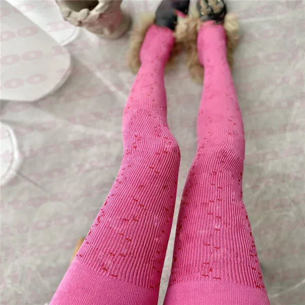 Letters Womens Leggings Tights Designer Socks Stockings Thicken Winter Keep Warm Pantyhose For Lady
