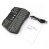 34eb51ffe27b7060 i8 Plus No Backlit 2.4GHz Mini Wireless Keyboard With Touchpad English Russian Air Mouse Remote Control For Android TV Box PC