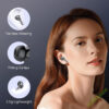 Wireless Bluetooth Earbuds Headphones 52 Hrs Playtime IPX7 Waterproof 4 Mic Call Noise Cancelg with LED Display Charging Case