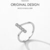 34f5275efc58a191 MODIAN Authentic 925 Sterling Silver Fashion Delicate Finger Rings For Women Wedding Engagement Fine Jewelry Anel Accessories