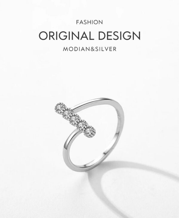 34f5275efc58a191 MODIAN Authentic 925 Sterling Silver Fashion Delicate Finger Rings For Women Wedding Engagement Fine Jewelry Anel Accessories