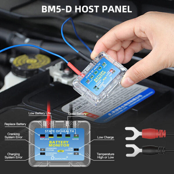 351c298d318fa5c5 QUICKLYNKS BM5-D 12V LED Battery Tester Monitor Head Up Display Professional Battery Health Tester Analyzer Charging Tester Tool