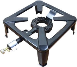BACOENG 5.33 kw output Cast Iron Large Gas Burner Boiling Ring Restaurant Catering Camping Stove