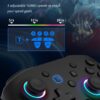 DATA FROG Wireless Controller For Nintendo Switch OLED/Lite Console Pro Gamepad with 1000Mah Battery Programmable Turbo Function