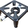 35508392a3168b40 BACOENG Hockerkocher Gas 10KW, Campingkocher Inklusive 1.5 m Schlauch und 50 mbar Druckregler