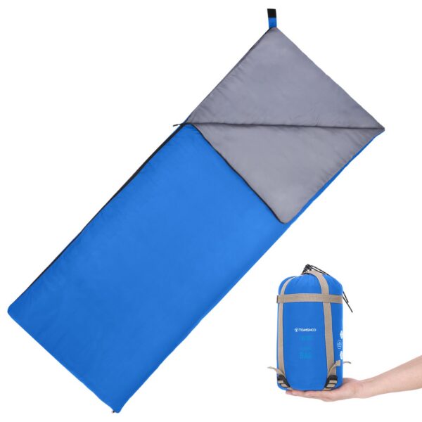 3553475d2798725d TOMSHOO Ultralight Adults Outdoor Envelope Sleeping Bag for Warm Weather Camping Backpacking Hiking