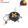 Camping Stove High Pressured Hiking 16000W BRS-201 Windshield Butane Gas Burner With Pizeo Ignition for Traveg