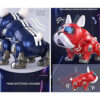 355ffec4d08204bc V01Violent With Movable Head Limbs Music Robot Toy Red And Blue Children's Intelligent nical Dog Electronic Pet