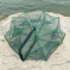 Fishing Net Folded Hexagon Octagon 6/8 Holes Shrimp Automatic Crayfish Catcher Fish Network Baits Cast Mesh Trap