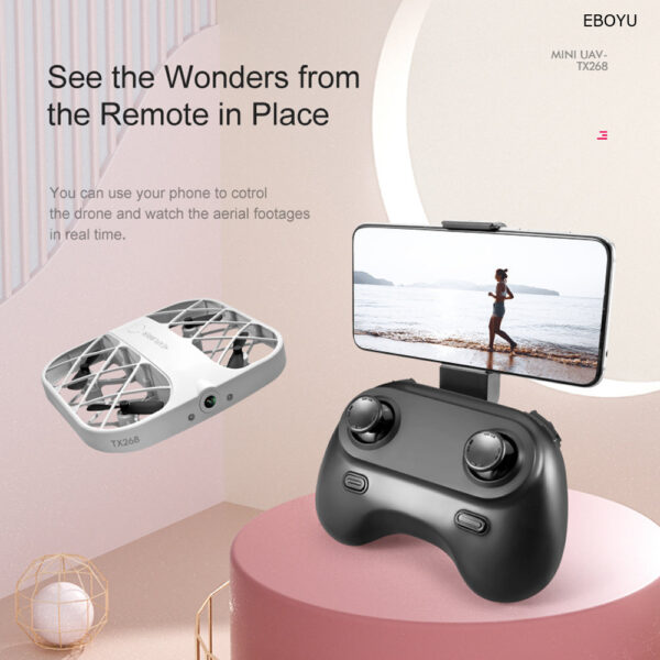 35abaf3811d4f1f1 JJRC H107 Drone Dron 8K 4K Quadcopter with Camera Real-Time Transmission Mini Pocket UFO Small Remote Control Plane Toy Boy