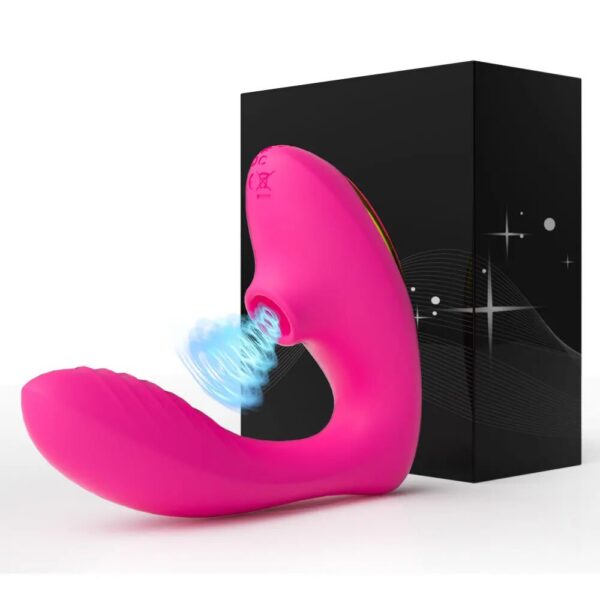 10 Speeds Vagina Sucking Vibrator Vibrating Sucker Oral Suction Clitoris Stimulator Erotic Sex Toy for Women Sexual Wellness
