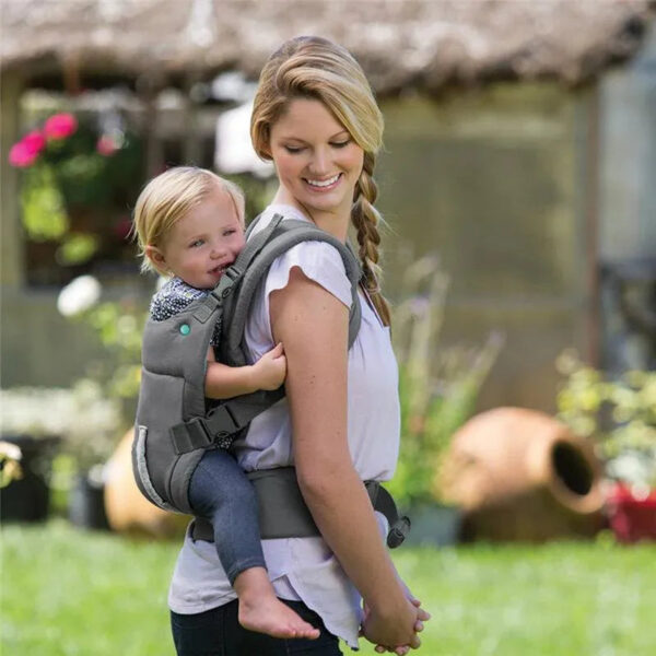35e0015460dc191c Ergonomic Bear-themed Cotton Shoulder Strap with Hat Multifunctional Portable Detachable Breathable Baby Carrier