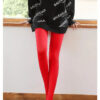 Women Socks Thermal Pantyhose Woman Fleece Tights Sexy Winter Warm Solid Red Stockings Slim Thicken Elastic Veet Female Leggings
