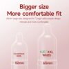 35faa987f612e372 10PCS Large Size Ultra-Sensitive Condoms 65MM Ultrathin Extra Lubrication Large XXL Sex Toys Penis Sleeves for Men Passionate