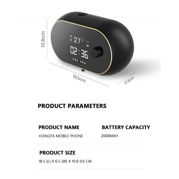 3602cbddb097634b Auto Soap Induction Liquid Automatic Dispenser Foam hine USB Temperature Display Wall Mount Hand Sanitizer