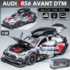 3606a91821f3d400 1:24 RS6 Racing Die-Cast Alloy Model Car - Stylish Collector's Item, Perfect Gift for Boyfriend, Display-worthy Collectible