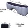 36167d078c9cedde Inflatable Car Air Travel Bed Mattress for Back Seat Gap Pad, 130×28×42 cm Auto Accessories Inflation Bed Without AIR Pump