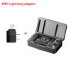 3627ad7c3a1bb82a Ulanzi A100 Wireless Lavalier Microphone Professional 20M Audio Video Voice Recording Mic for iPhone 16 15 Android Phone Camera