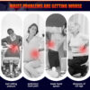 Inflatable Belt Red Light Heating Vibration Massage Airbag Support Back Relief Waist Support Belt Abdomen Pain Relief Tools