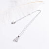 365e81d374aa3e41 Sterling Sier CZ Diamond Teddy Bear Necklaces For Women Hollow Cute Cartoon Pendants Kids Girl Fine Jewelry