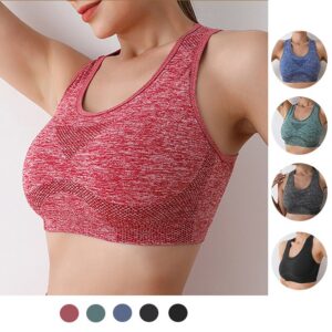 36623a2e04b988fd Soutien-gorge Push Up Respirant Pour Femmes, Sous-vêtements De Sport, Course À Pied, Yoga, Fiess