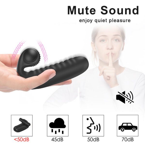 Silicone Finger For Women Clit Stimulator G-spot Vibrator Clitoral Stimulation Massager Female Masturbation Sex Product