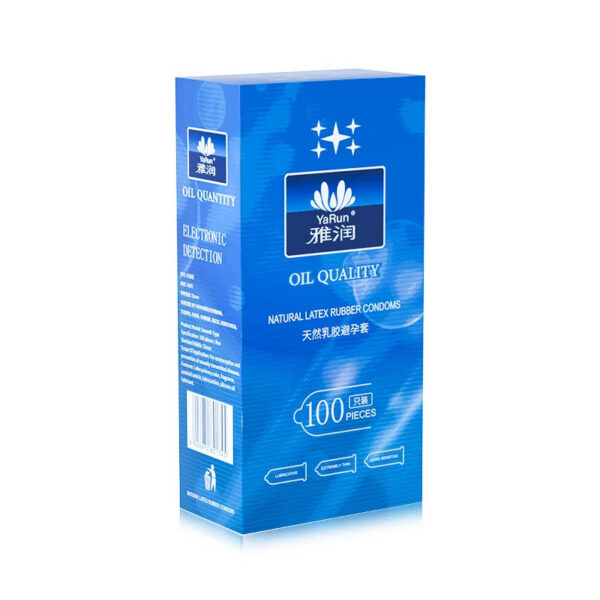 367540932f525a40 Quality Condoms 100Pcs/Lot Natural Latex Smooth Lubricated Oil Penis Sleeve Contraception Condones for Men Sex Toys Sex Products