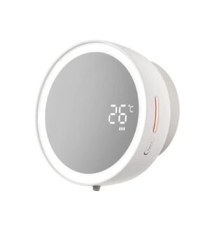 368b552846b904c2 Xiaomi New Smart Beauty Mirror Foam Soap Dispenser Wall Mounted Infrared Induction Automatic Hand Sanitizer hine USB Charging