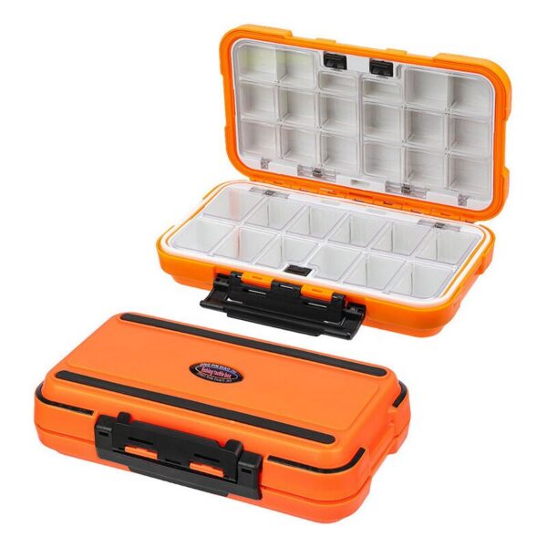 Waterproof Fishing Tackle Double Sided Opening and Closing Bait Tool Storage Box Multifunctional Goods