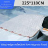 36ba43baea6b8e6c Sunshade Windshield Snow Sun Shade Waterproof Protector Automobile Magnetic Car Front Windscreen Cover