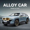 1:24 Scale XM Alloy Car Toy Model with Sound Light Effects Wind-Up nism Ideal for Kids Collectors - Fun & Durable