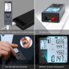 36cec86d8524cd62 Laser Rangefinder Mini Portable Intelligent Digital Tape Measure Infrared Measuring Room Artifact Electronic Angle
