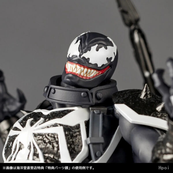 36de328bbe1d9e63 AMAZING YAMAGUCHI Agent Venom KAIYODO Eugene Thompson Symbiote Deadpool Comics Action Figure Model Movie Toys For Kids Doll Gift
