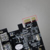 PCI-E 1X 16X 1394 DV Video Capture Card with 6 to 4 Pin Firewire Adapter Desktop Computer 3 Port Accessory