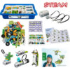 NEW 280PCS Parts WeDo 2.0 Robotics Construction Core Set Building Blocks Compatible with 45300 Scratch 3.0 Educational DIY Toys