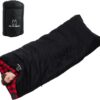 Zero Degree Sleeping Bag for Adults 100% Cotton Flannel Tall and Big
