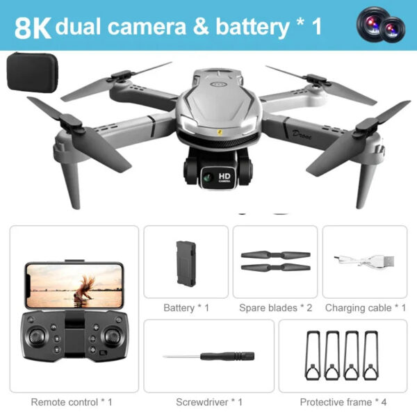 37215edfcf55a417 Mijia Original V88 8K Professional HD Aerial Dual-Camera Omnidirectional Obstacle Avoidance Drone WIFI Quadcopter 10000M