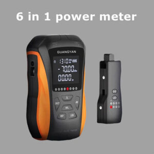 37272ab9eb854bd8 FTTH Mini 6 in 1 Optical Fiber Power Meter OPM Fiber Optical RJ45 Cable Tester Visual Fault Locator 30mw VFL Laser PenLED Light