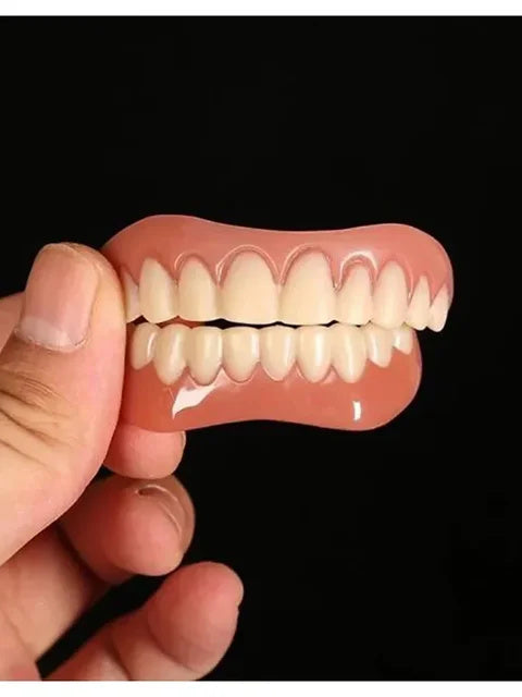 375a1572ffffa73d Silicone false teeth cosmetic veneer men and women oral hygiene tools dentures veneers dental cosmetics