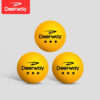 376394f990edd3f0 Ping Pong Paddle Set with 2 Horizontal Rackets Comfort Handle Nanotechnology Durable Basswood Wood Ping Pong Supplies