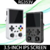 Anbernic New Retro RG353V 3.5-inch IPS Android Linux OS 353VS Wifi Video Console RK3566 1.8GHz Game Player Children's Gifts
