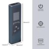Mini Rangefinder Digital Tape Measure Laser Ruler USB Charge Aluminum Alloy Fuselage 40M Measuring Distance