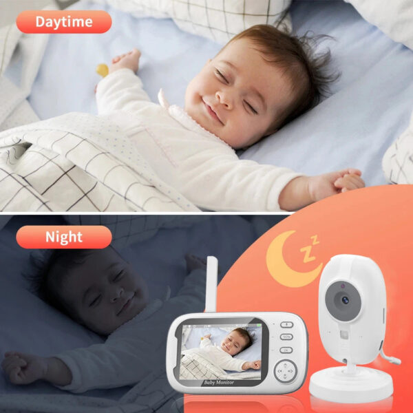 378d69d28355a167 Cdycam New 3.5 inch Wireless Video Baby Monitor Night Vision Temperature Monitoring 2 Way Audio Talk Baby Nanny Security Camera