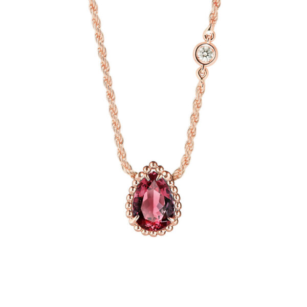 379e1376656988df new bead edge full diamond drop necklace suitable for BL holiday gifts