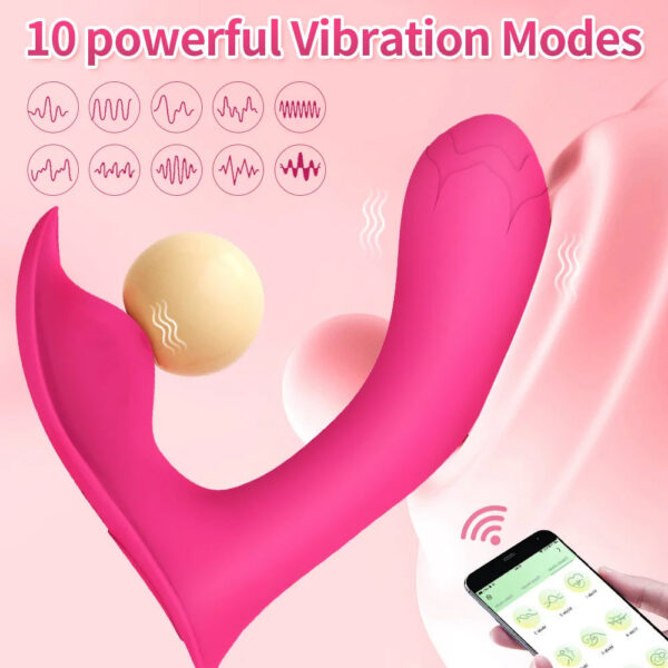 Wearable Vibrator Wireless Remote Control Love Egg Clitoral Vaginal Vibrator G-spot Toy Sexy Adult Sex Toy Female Masturbator
