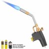 383ccfabe5d83f90 Professional Propane Mapp Blow Torch,Welding Soldering Brazing Gas Plumbing Tool,Barbecue, Cooking, DIY Dissolution Gas Burner.