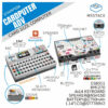 38413fe7849d79ef M5stack Official Cardputer Adv Version ESP32 Portable Computer M5StampS3A Development Kit 1.14 Inch Screen 56 Key Keyboard Card