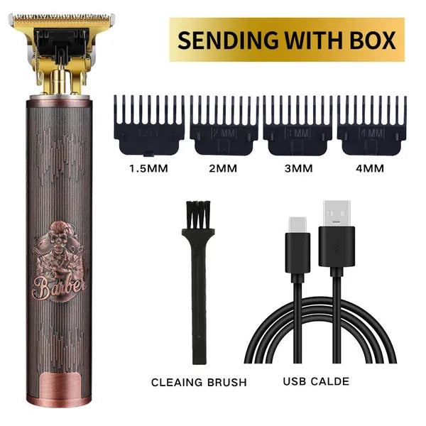 3845fd3e63226eb7 Shavers for Barber Clipper Hair Cutting Beard Trimmer Shaving hine Wireless Electric Razor Men Shaver L230518