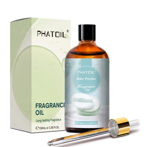 PHATOIL 100ml Fragrance Oil for Scented Candles Soap Making Coconut Vanilla Sea Breeze Fresh Linen White Musk Aroma Oils